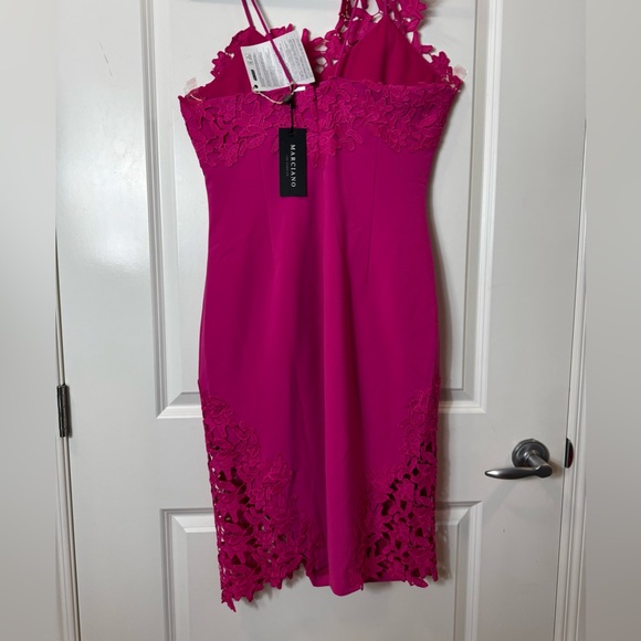 Marciano Fuchsia Strapless Dress US 10 (EU 44) - Picture 5 of 8